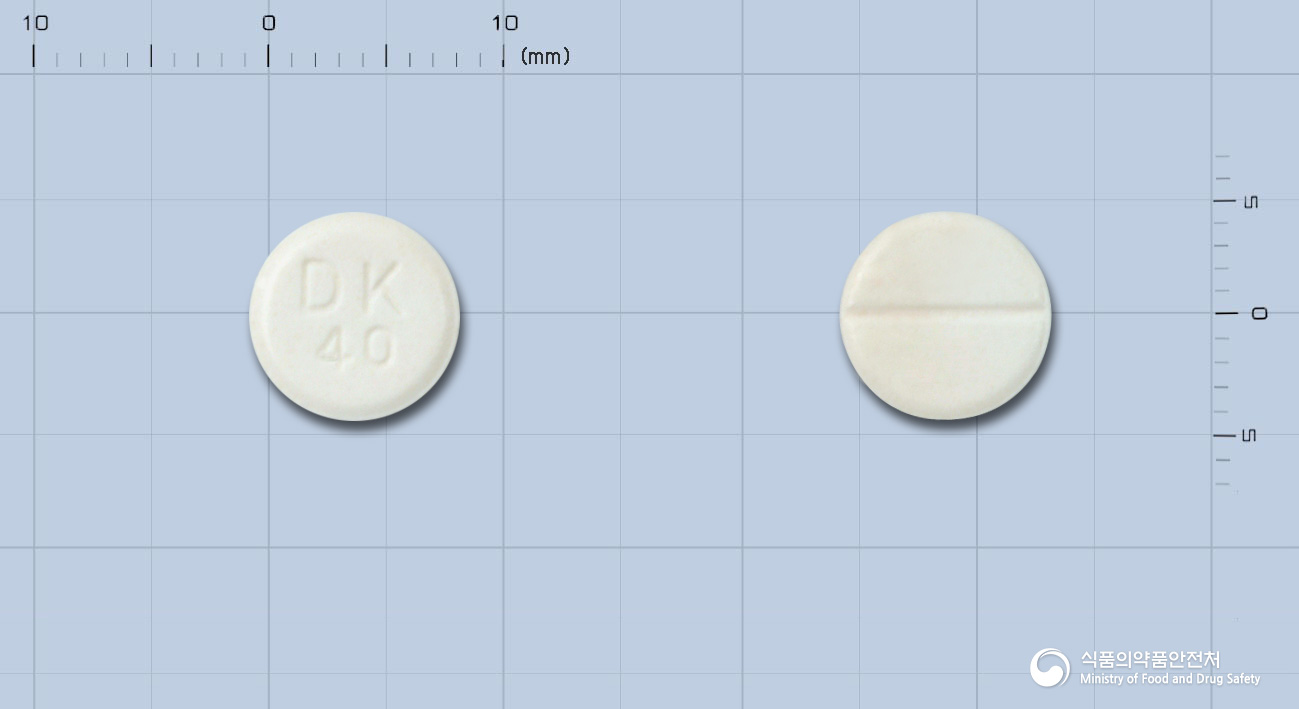 인데놀정40mg(프로프라놀롤염산염) 등록 사진