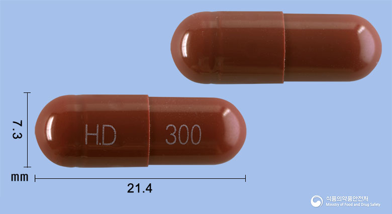 셀트리온헤파디프300캡슐(수출용) 등록 사진