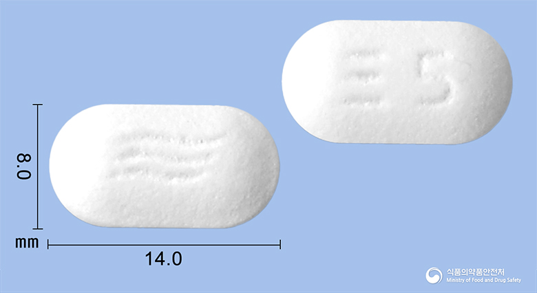 스티라제정(수출명:판레틴정,PANRETINE Tablets,TILASE tab.Keisine Tab.)(수출용) 등록 사진