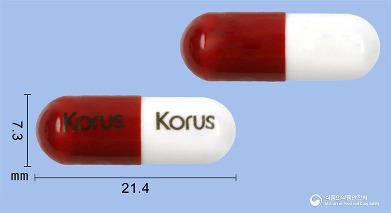 세파실캡슐(세파드록실일수화물)(수출명:1.CEXILCAP.2.RUSEFASTCap.3.ZICORAXILCap.4.CFD500Cap.) 등록 사진