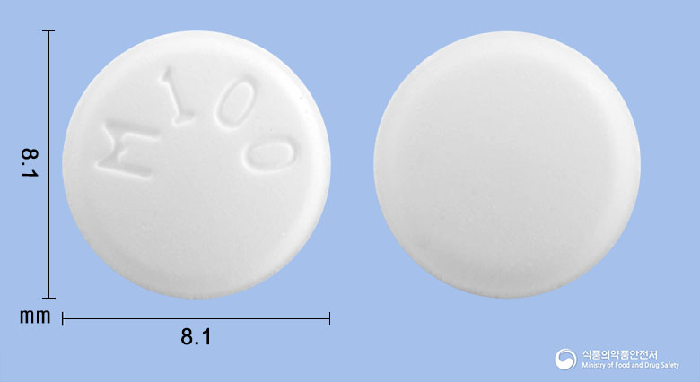 메부라틴정(트리메부틴말레산염)(수출명: MEBURATIN Tablet 100mg) 등록 사진