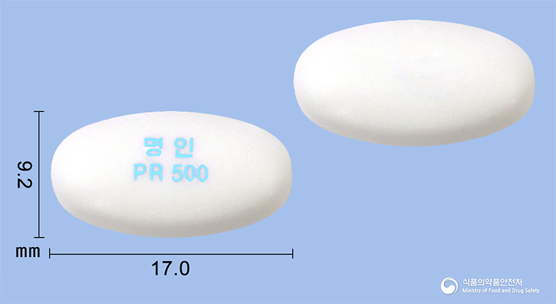 프로막정500밀리그램(발프로산마그네슘) 등록 사진