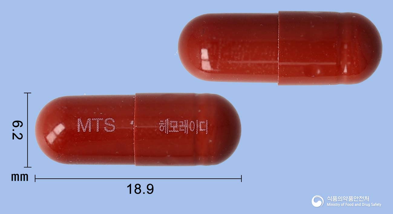헤모레이디캡슐 등록 사진