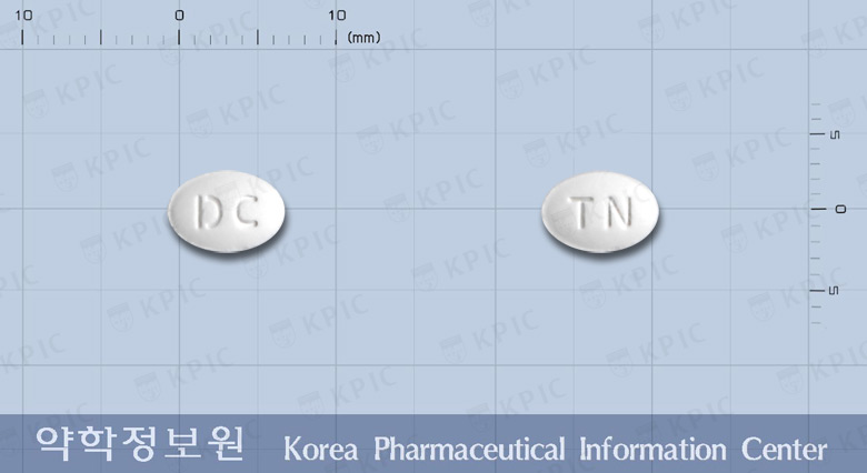 스티론정(티아넵틴나트륨) 등록 사진