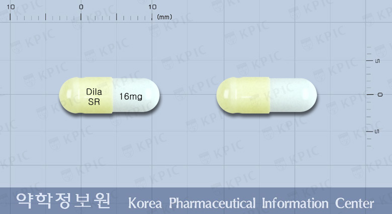 딜라트렌에스알캡슐16밀리그램(카르베딜롤) 등록 사진