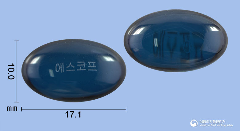 코리투살에스코프연질캡슐 등록 사진
