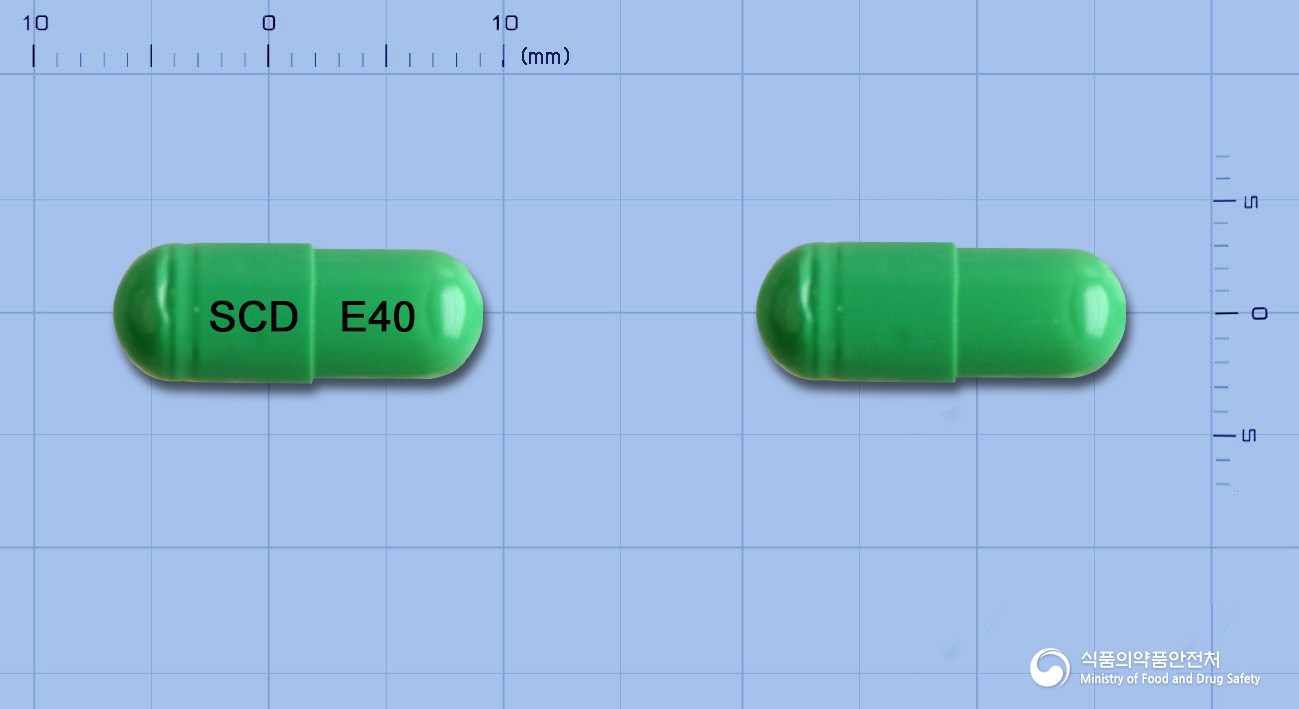 넥트라캡슐40mg(에스오메프라졸마그네슘이수화물) 등록 사진