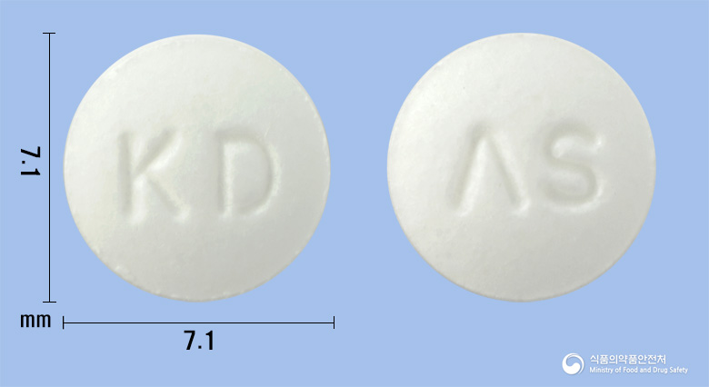 광동아스피린장용정100mg 등록 사진