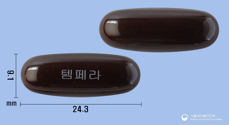 템페라연질캡슐 등록 사진
