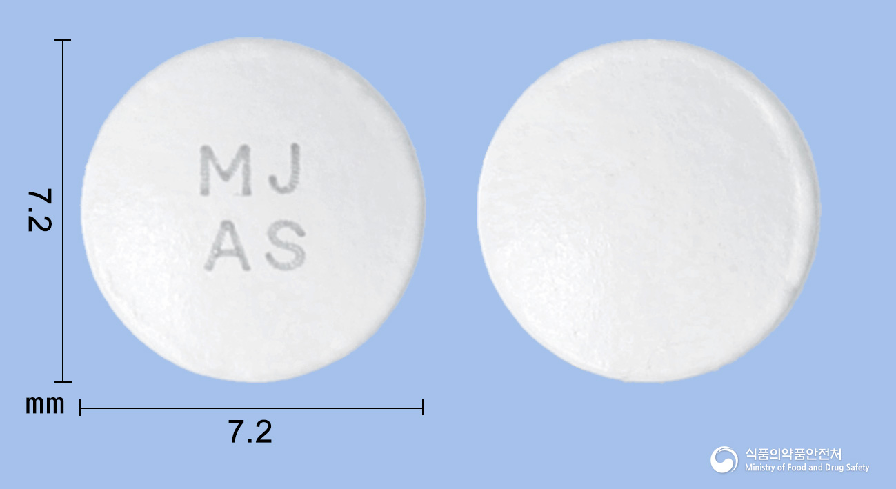 마더스아스피린장용정100mg(아스피린) 등록 사진