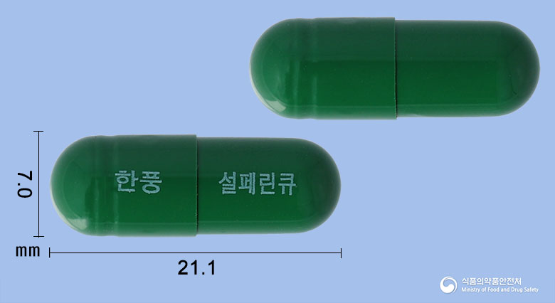 설페린큐캡슐 등록 사진