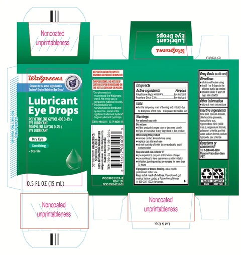 Walgreens Lubricant packaging