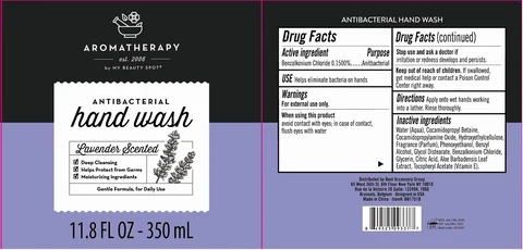 Aromatherapy Antibacterial Hand Wash Lavender Scented 포장