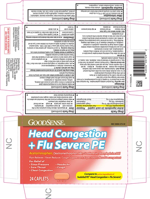 Head Congestion Flu Severe PE packaging