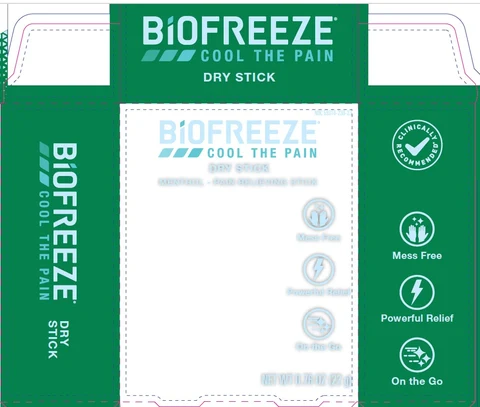 BioFreeze Dry Stick 포장