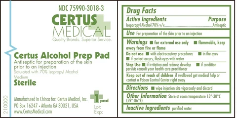 Certus Alcohol Prep 포장