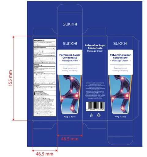 SUKKHI Polyamino Sugar Condensate Massage Cream 포장
