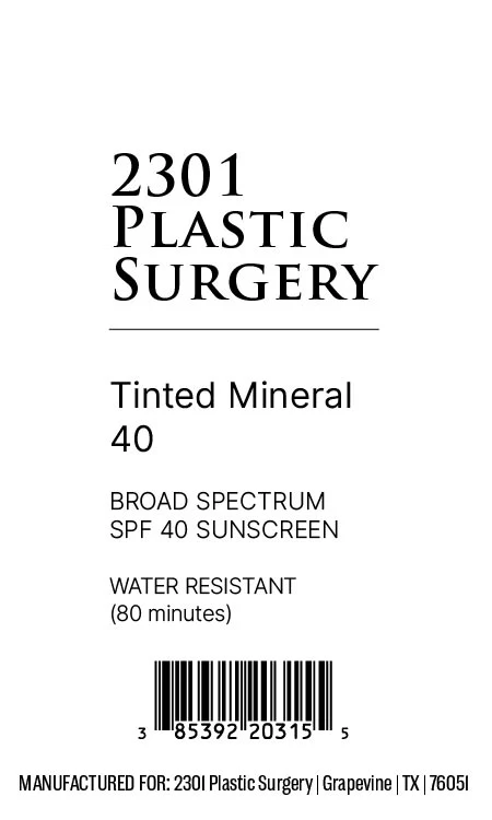 Tinted Mineral 40 packaging