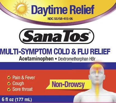 SanatosMulti Symptom Daytime 포장