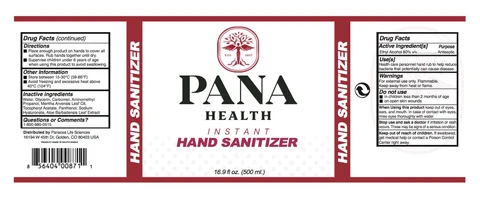 Hand Sanitizer packaging