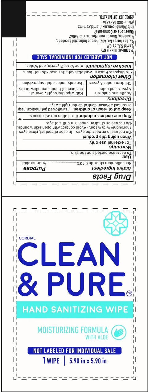Cordial Clean and Pure 포장