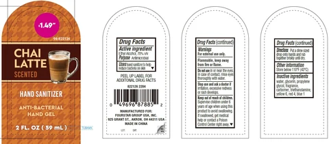 CHAI LATTE SCENTED HAND SANITIZER 포장