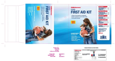 CVS First Aid Kit packaging