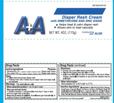 A AND A Diaper Rash cream 포장