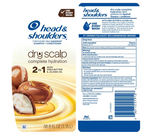 Head and Shoulders Dry Scalp Complete Hydration 2in1 packaging