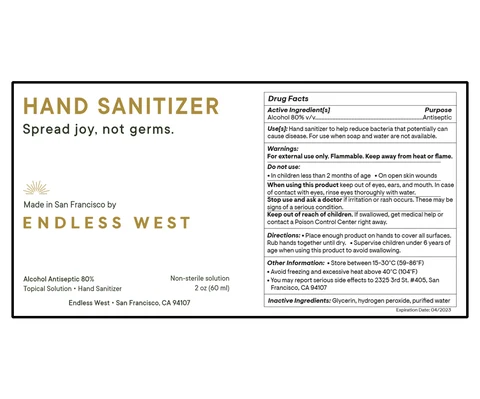 Hand Sanitizer packaging