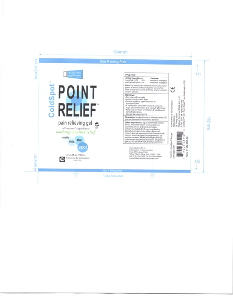 Cold SpotPoint Relief 포장