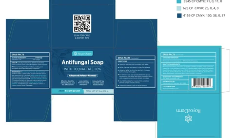 Antifungal Medicated Bar 포장