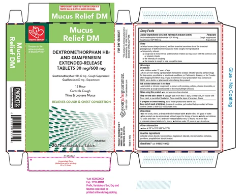 MUCUS RELIEF DM packaging