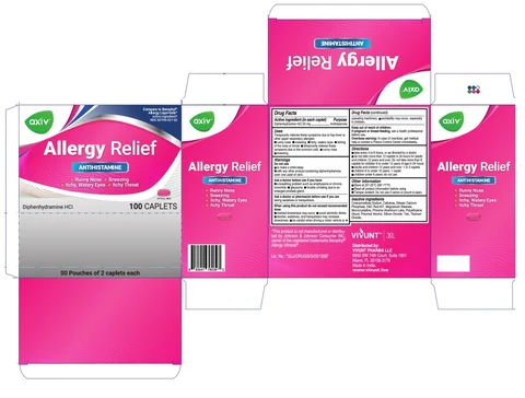 AXIV Allergy Relief 포장
