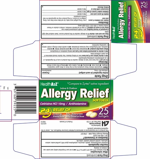 Allergy Relief 포장