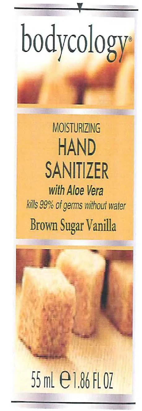 BodycologyMoisturizing Hand Sanitizer Brown Sugar Vanilla 포장