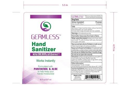 Hand Sanitizer packaging