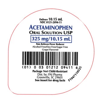 Acetaminophen packaging