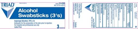 Isopropyl alcohol Swabsticks 포장