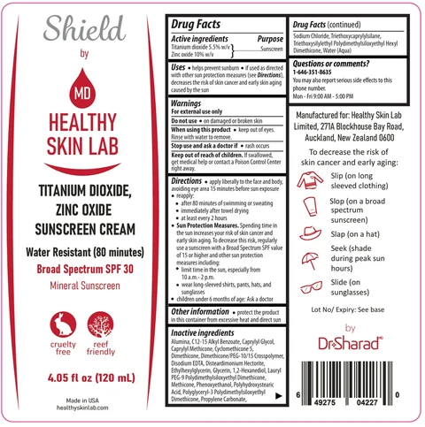 Shield by HEALTHY SKIN LAB MD SUNSCREEN 포장