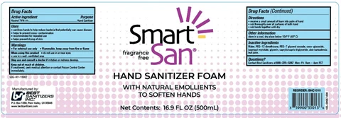 Smart-San Hand Sanitizer Foam 포장