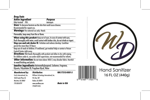 16oz label