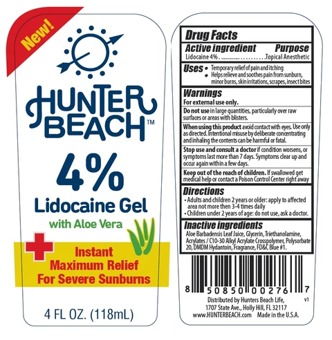 Hunter Beach 4% 포장