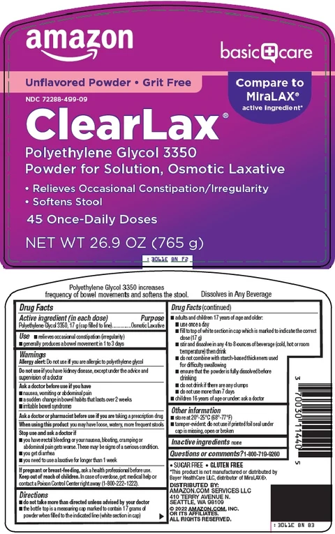 basic care clearlax 포장