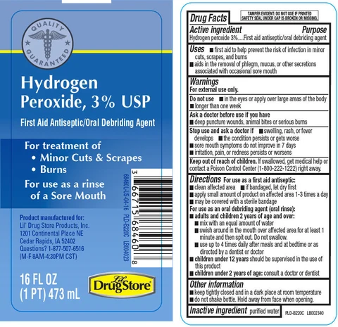 Hydrogen PeroxideLil Drug Store Products 포장