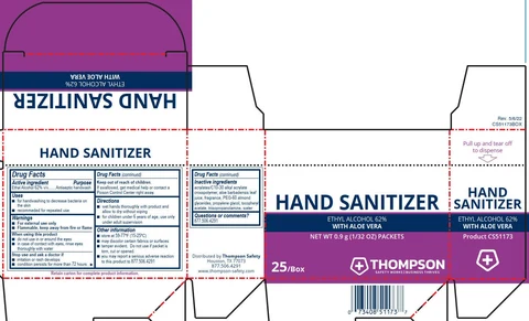 Thompson Hand Sanitizer packaging