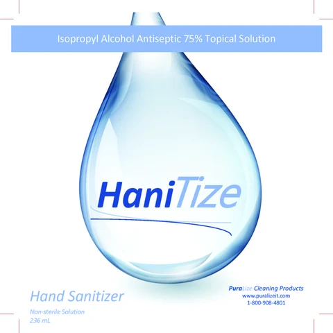 Hanitize packaging