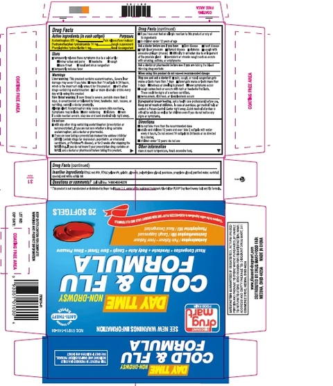 DAY TIME COLD and FLU FORMULA 포장