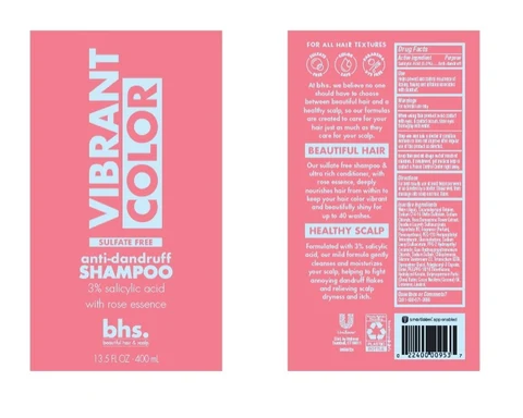 bhs beautiful hair and scalp 포장