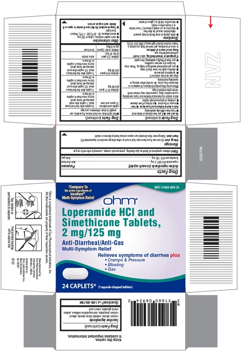 PRINCIPAL DISPLAY PANEL - 24 Caplet Blister Pack Carton